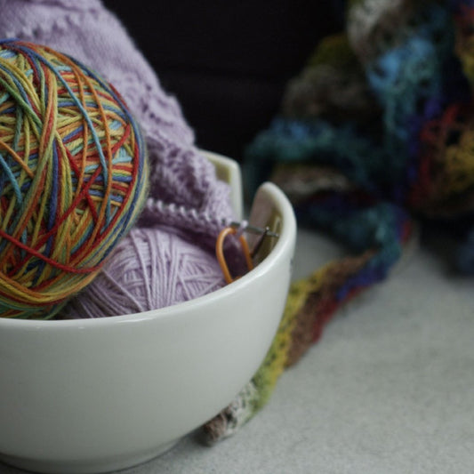 Diary of a Knitter:  Stash Storage, & Sharing Solutions (and Struggles) - Wabi Sabi