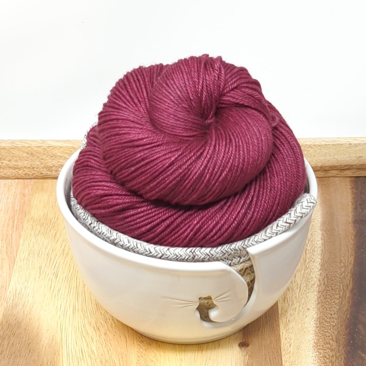 'cerise ' silk yak dk by alley cat yarns | Wabi Sabi