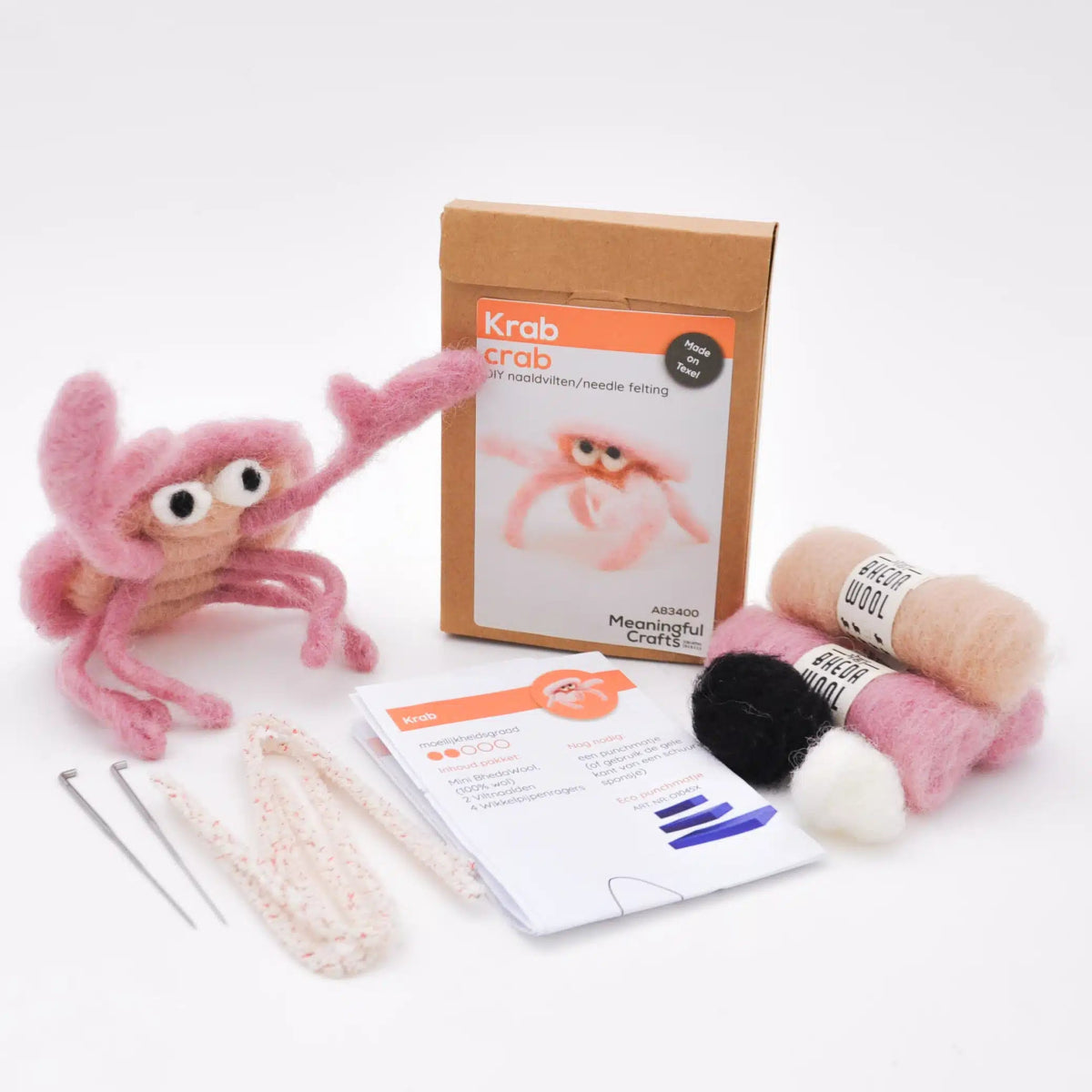 ' ' Feelin’ a Little Crabby Felting Kits by meervilt! | Wabi Sabi