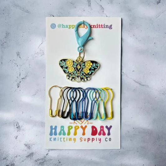 ' ' moth stitch marker set by Happy Day | Wabi Sabi