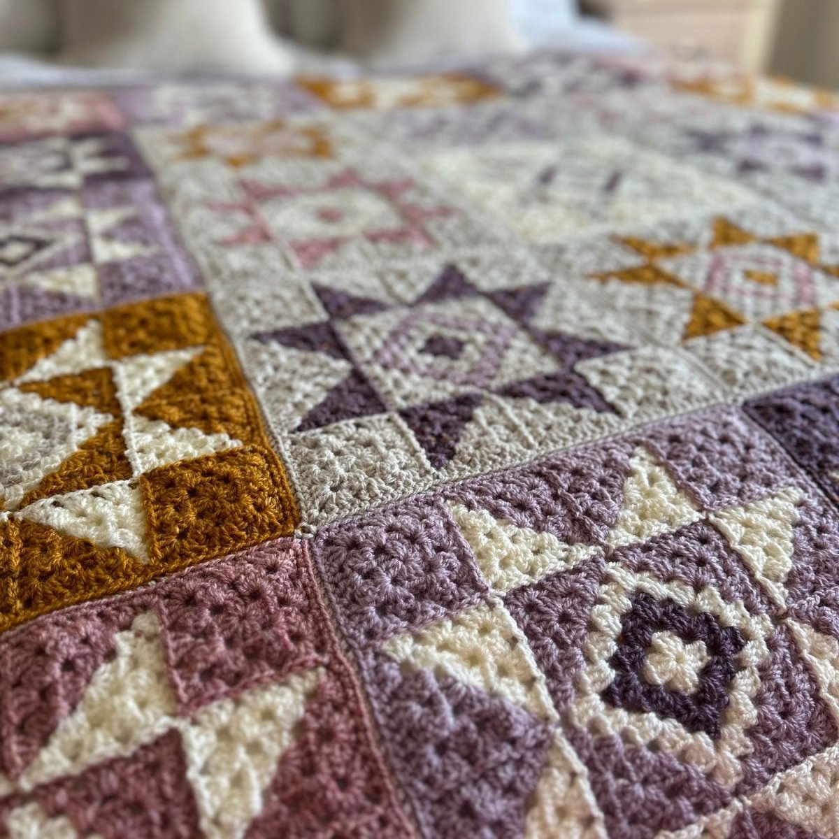 ' ' quiet sky crochet blanket by yarn kit | Wabi Sabi