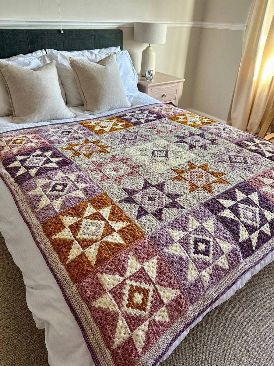 ' ' quiet sky crochet blanket by yarn kit | Wabi Sabi