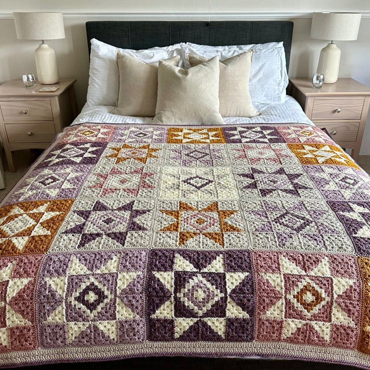 ' ' quiet sky crochet blanket by yarn kit | Wabi Sabi