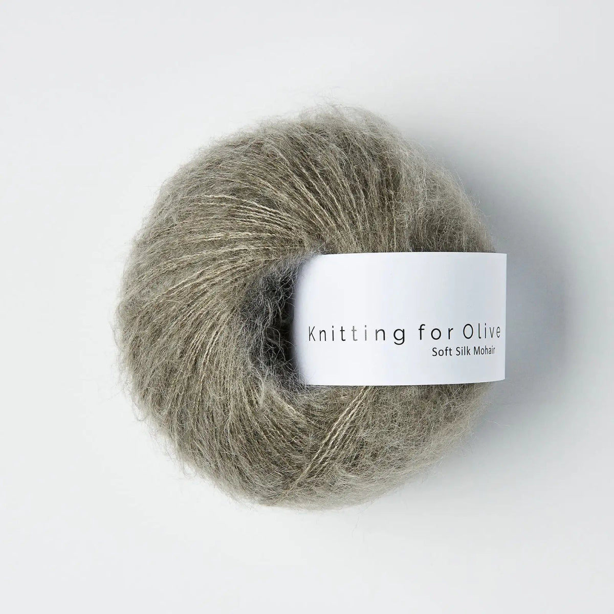 soft silk mohair - dusty moose at Wabi Sabi