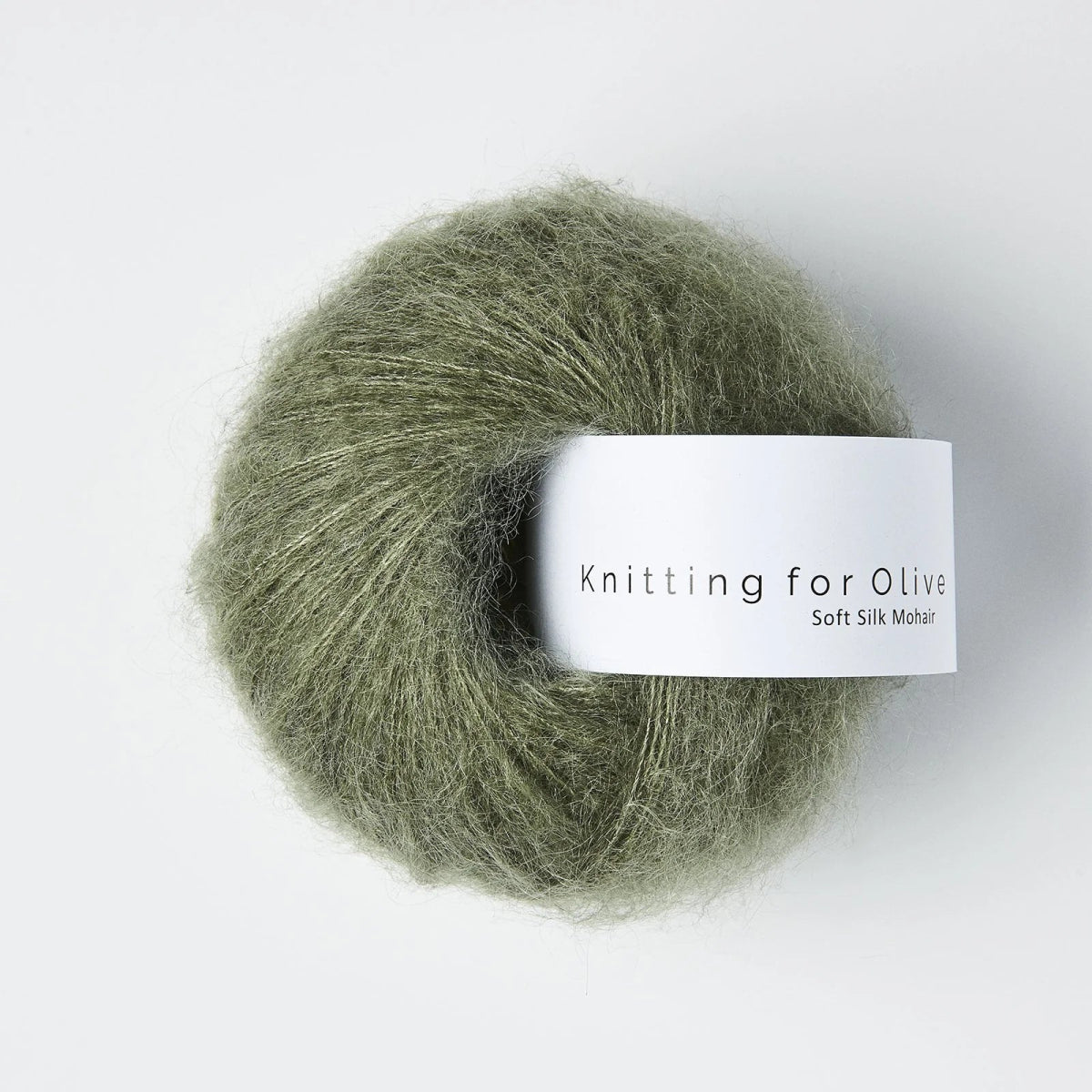 soft silk mohair - dusty sea green at Wabi Sabi