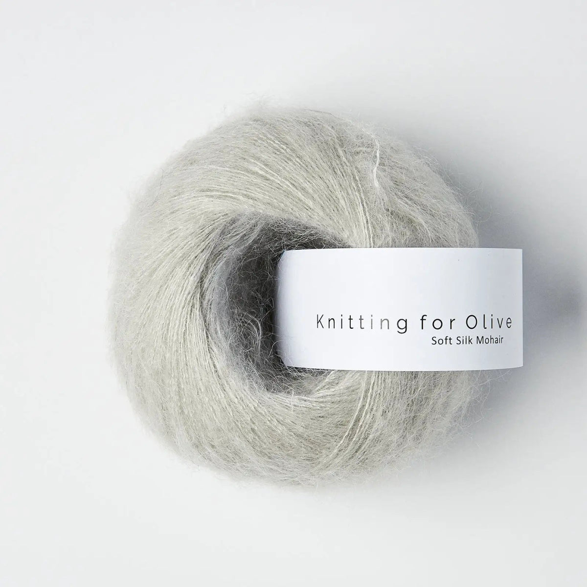 soft silk mohair - pearl gray at Wabi Sabi