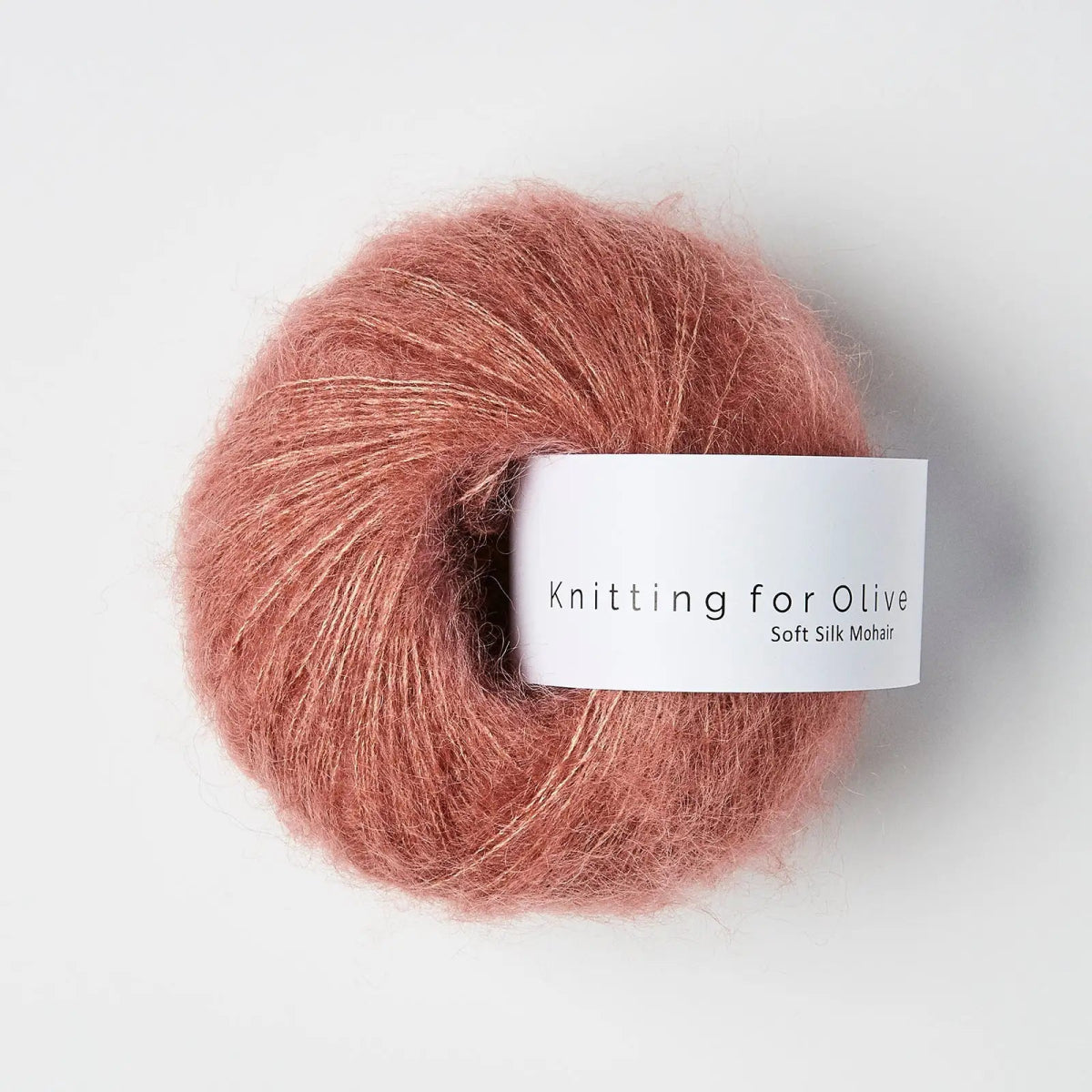 soft silk mohair - plum rose at Wabi Sabi