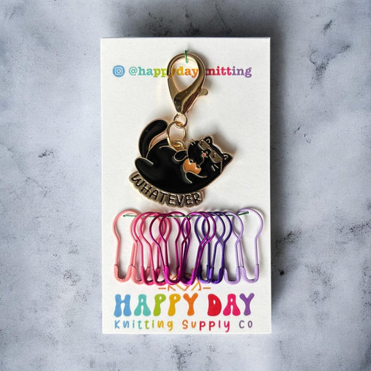 ' ' 'whatever' cat set by Happy Day | Wabi Sabi