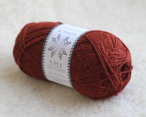 5-ply shetland - rust twilight at Wabi Sabi