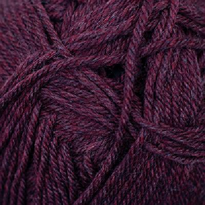 220 Superwash Merino - 79 bordeaux heather at Wabi Sabi