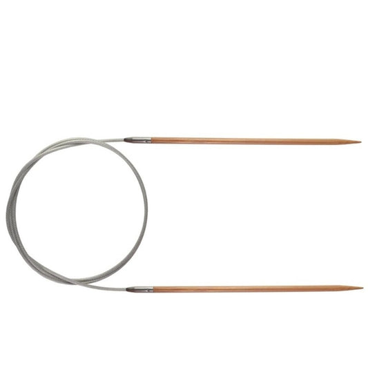 '40cm (16") US 0 (2 mm)' bamboo circular needles by ChiaoGoo | Wabi Sabi