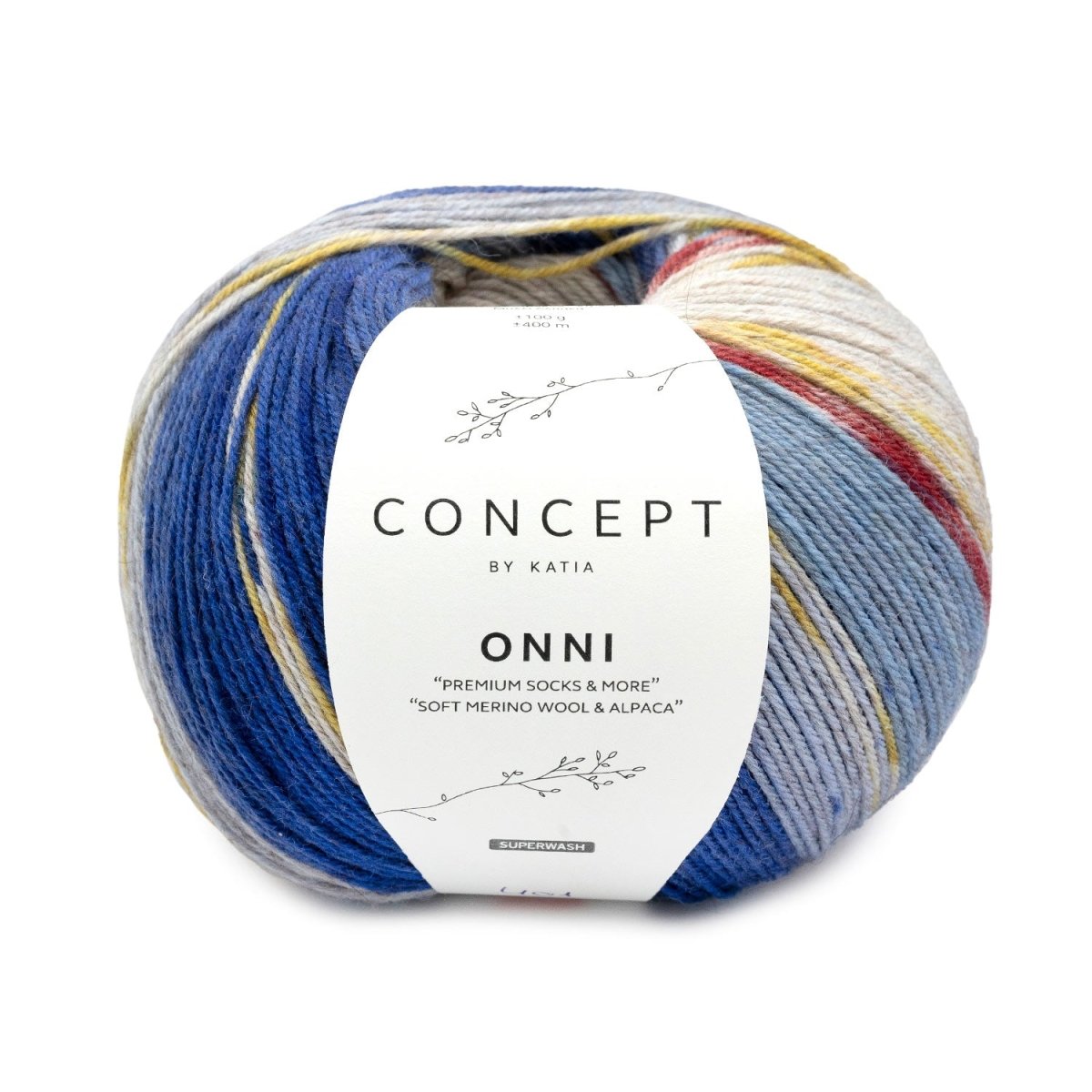 Onni - 401 Grey-Blue-Burgundy-Red at Wabi Sabi