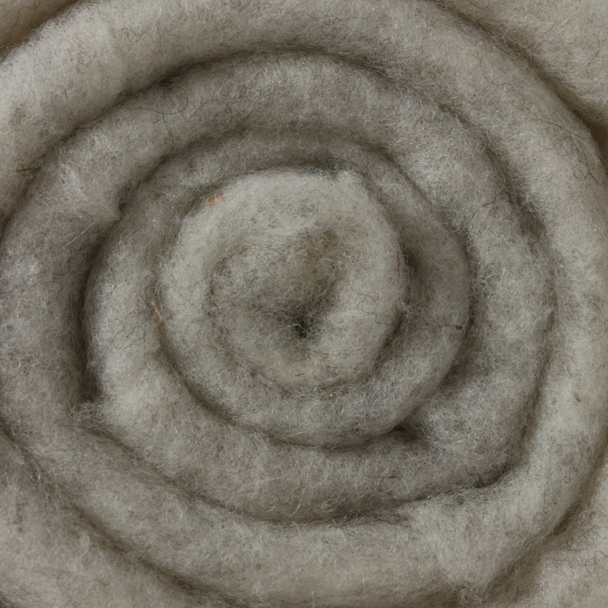 Wool Batts: 50g - 02 Natural Light Grey at Wabi Sabi