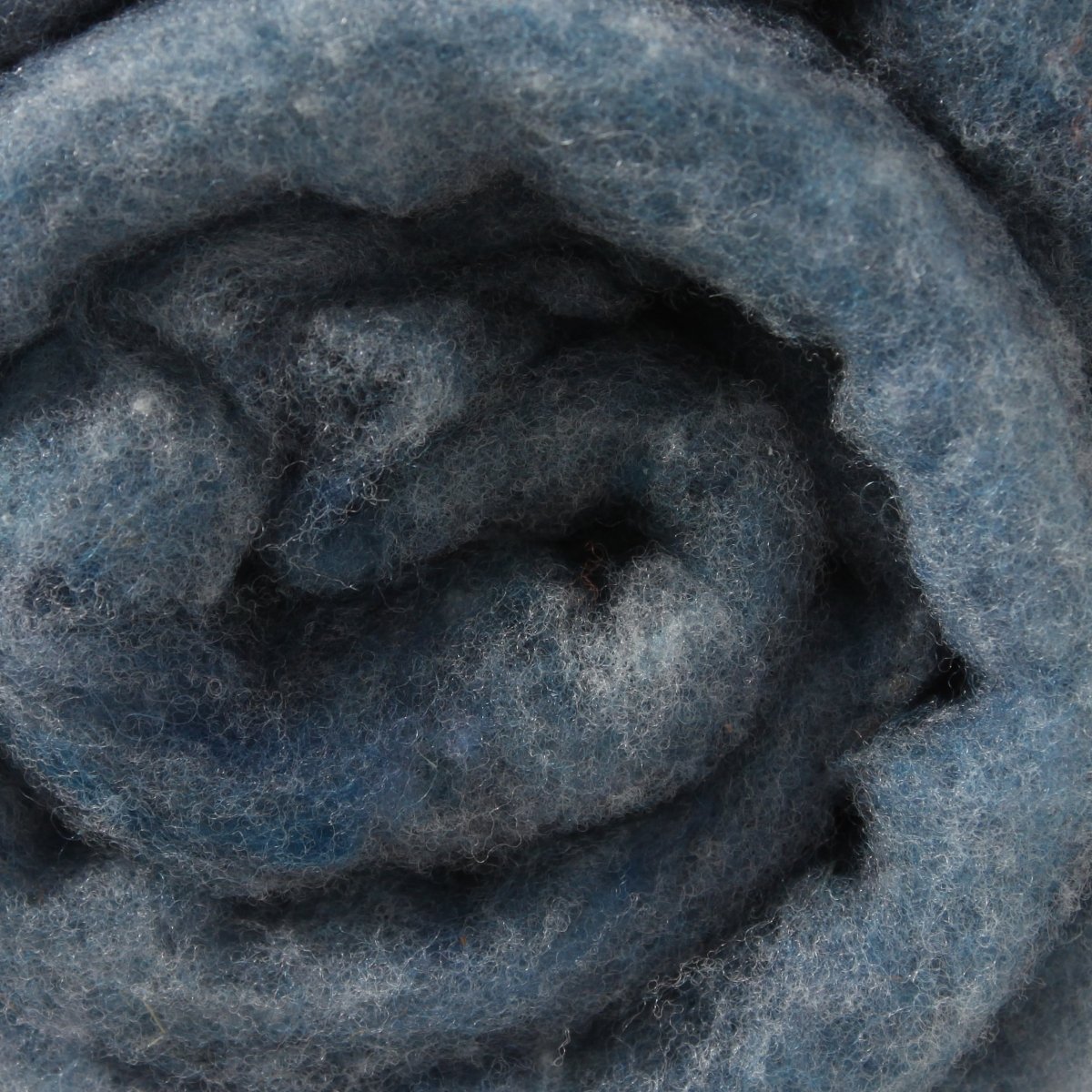 Wool Batts: 50g - 125 Denim Heather at Wabi Sabi