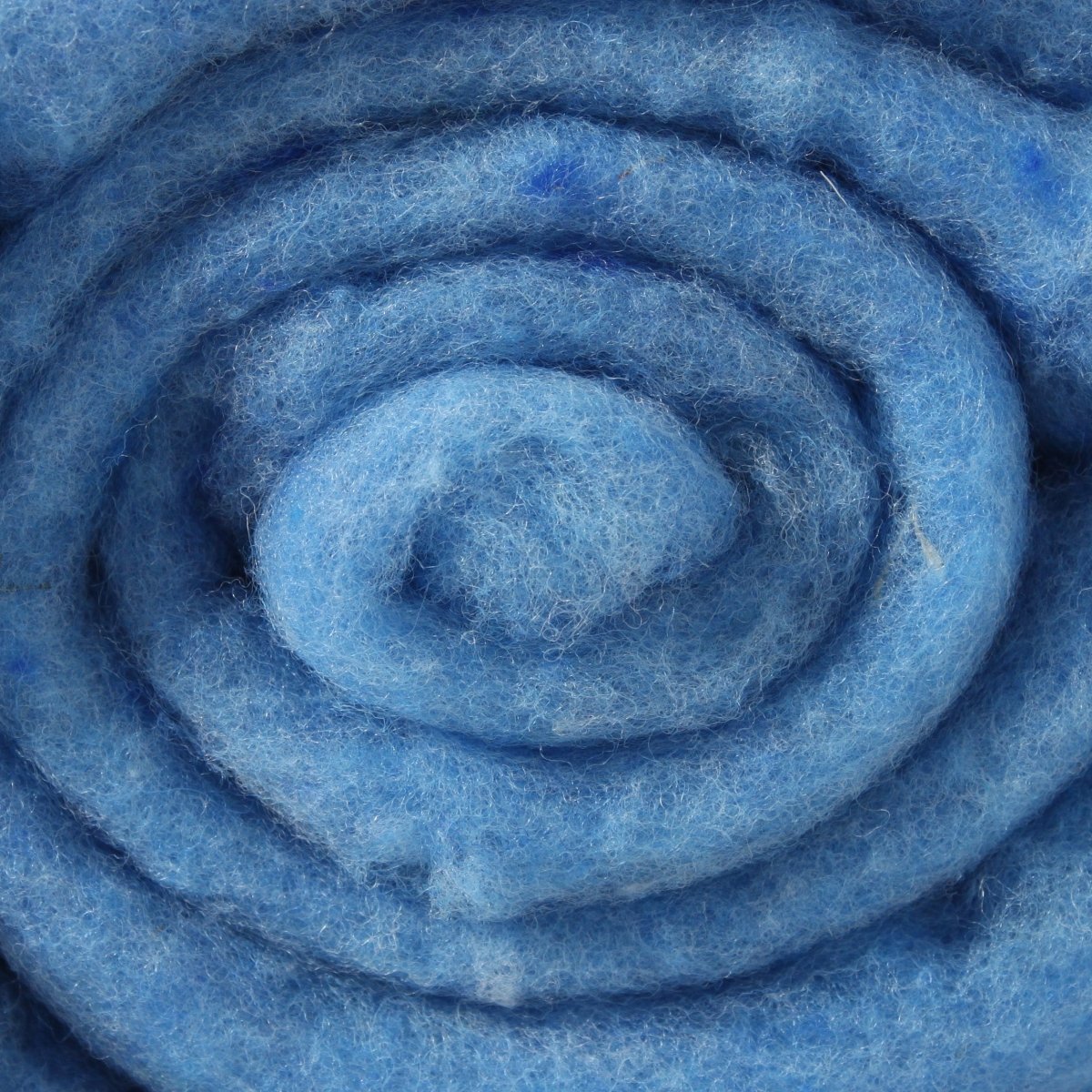 Wool Batts: 50g - J2 Sky Blue Heather at Wabi Sabi