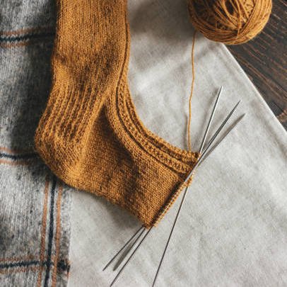 Ease-y Socks:  Picking the Right Size in a Pattern - Wabi Sabi