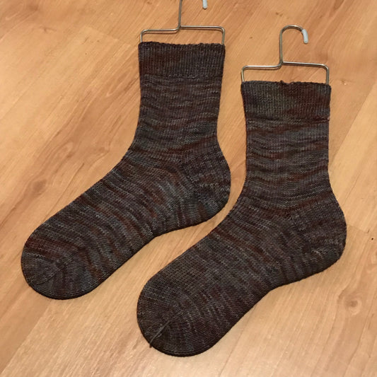 Raindrop Socks Part 2:  The Heel Flap - Wabi Sabi