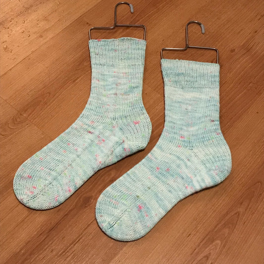 Raindrop Heel Socks Part 3:  Turning the Heel - Wabi Sabi