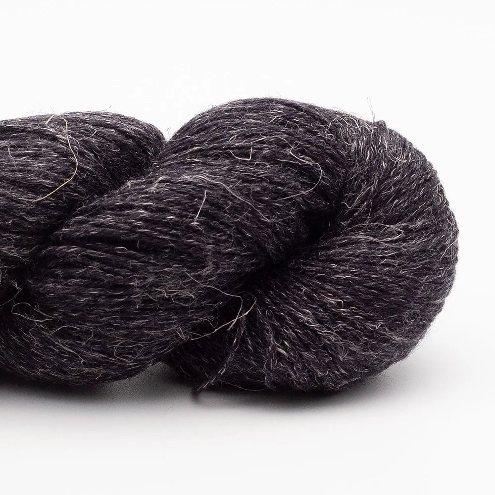 '003 black ' lazy linen by kremke soul wool | Wabi Sabi