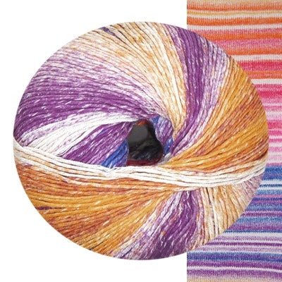01 sunset 50 cotton lux by estelle yarns at Wabi Sabi