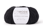 '010 noir ' alpaca cotton by mode at rowan | Wabi Sabi