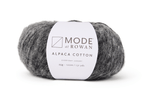 012 charcoal alpaca cotton by mode at rowan at Wabi Sabi