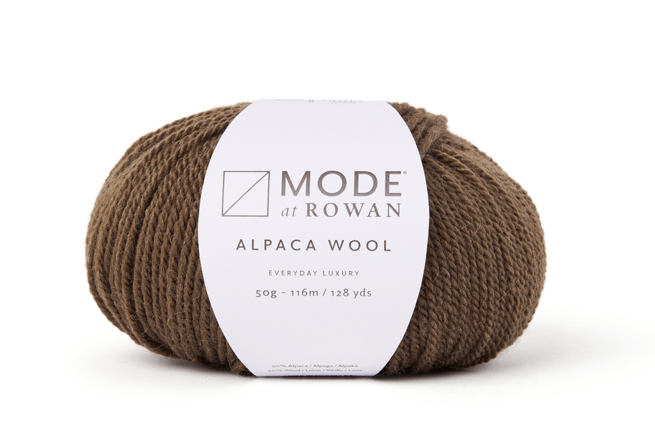 016 walnut alpaca wool by mode at rowan at Wabi Sabi