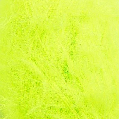 017 neon green furry furry by rico at Wabi Sabi