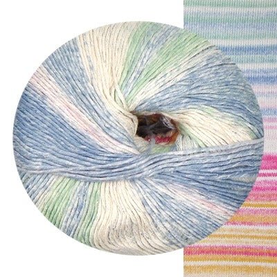 03 confetti 50 cotton lux by estelle yarns at Wabi Sabi