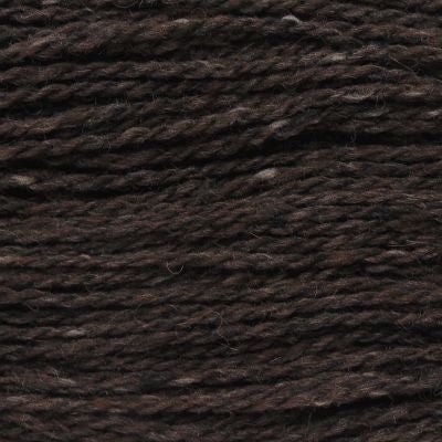 04 espresso highland alpaca worsted tweed by estelle yarns at Wabi Sabi