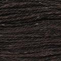 04 espresso highland alpaca worsted tweed by estelle yarns at Wabi Sabi