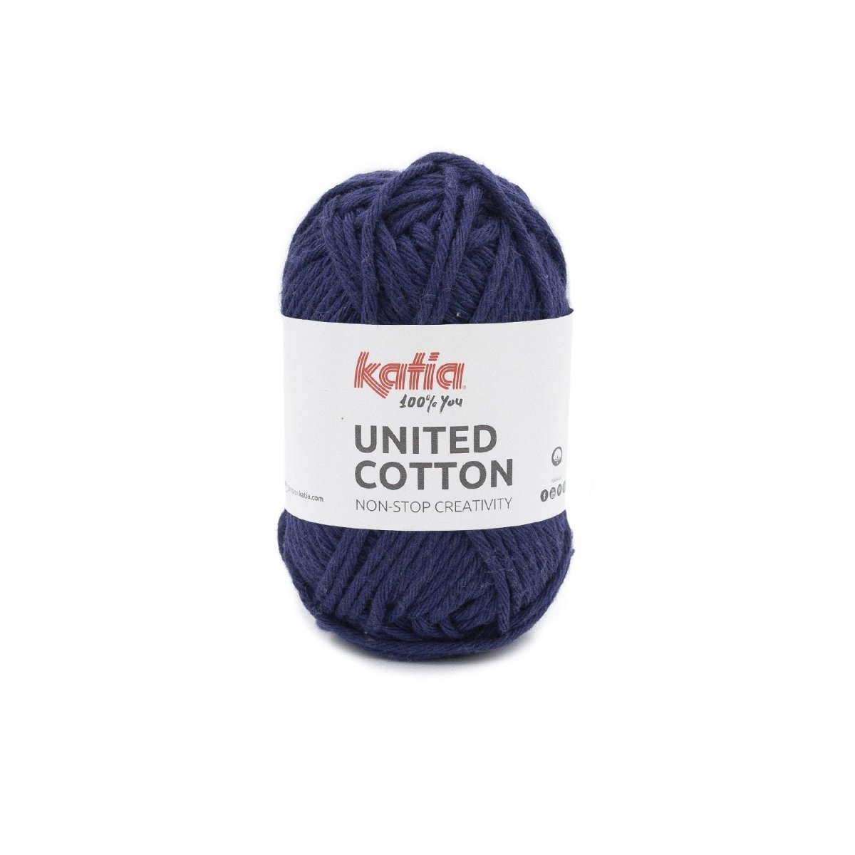 05 dark blue united cotton by katia at Wabi Sabi