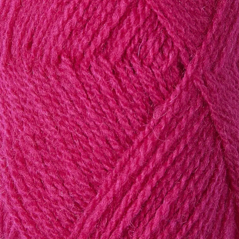 '52 bright fuschia ' Shetland Jumper Weight by Jamieson & Smith | Wabi Sabi