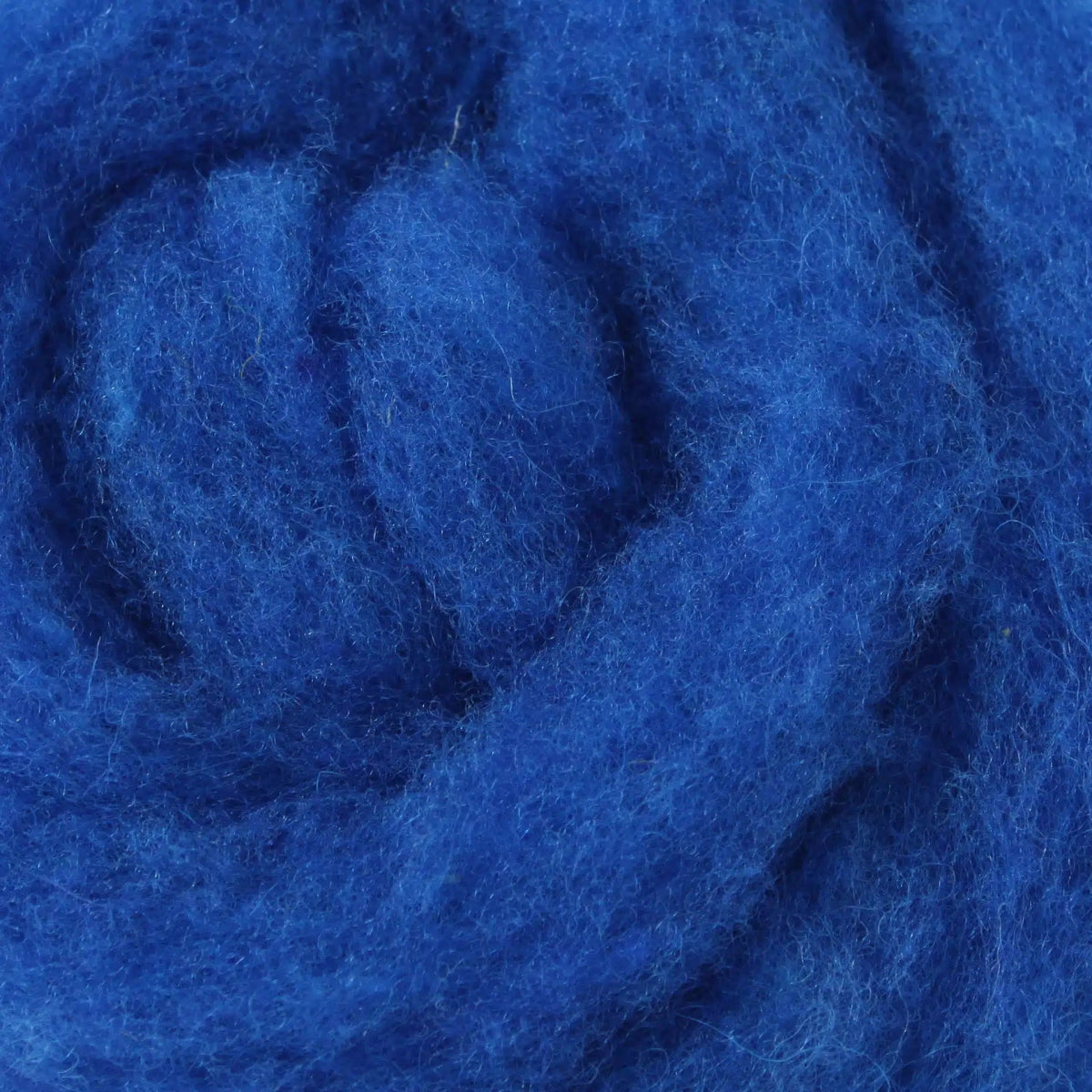 '06 Royal Blue ' 100% canadian wool roving by gram by Custom Woolen Mills | Wabi Sabi
