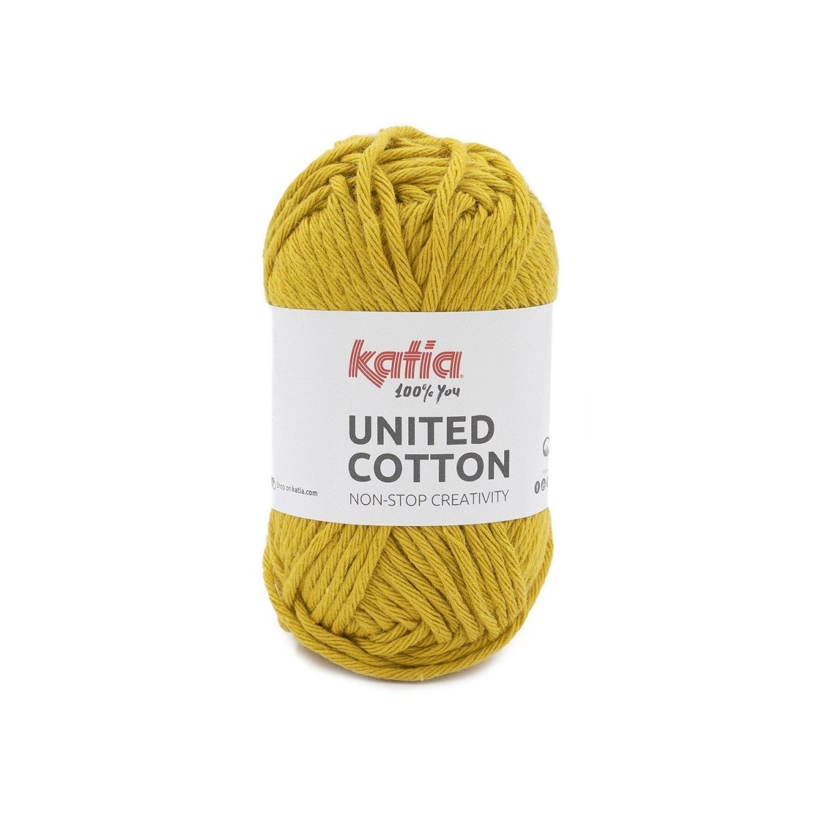 09 mustard united cotton by katia at Wabi Sabi