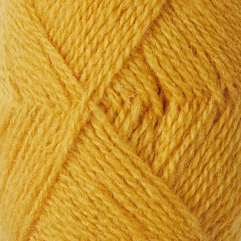 91 egg yolk yellow shetland jumper weight by jamieson & smith at Wabi Sabi