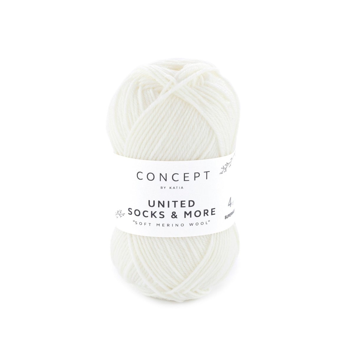 '1 white ' united socks & more by Katia Concept | Wabi Sabi