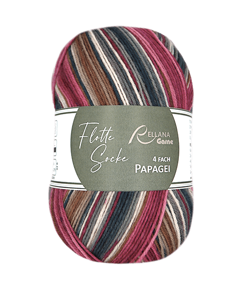 10 hearth flotte socke papagei by rellana garne at Wabi Sabi