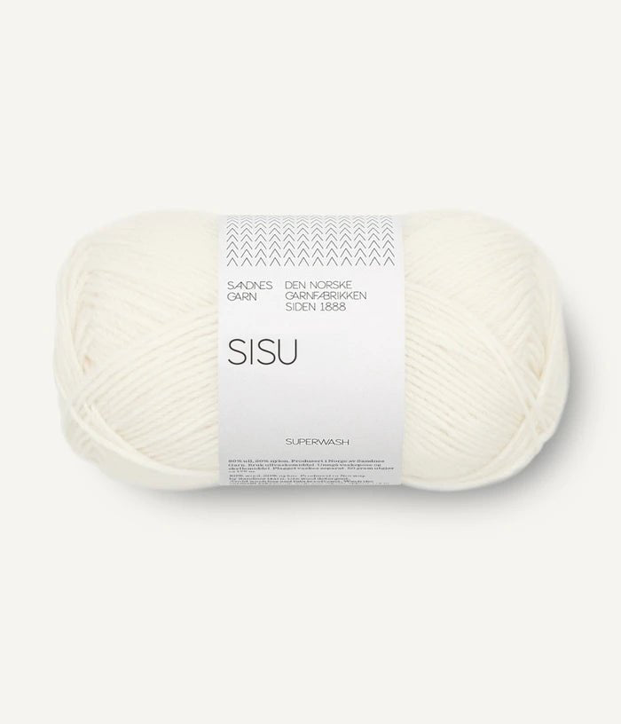 1002 natural sisu by sandnes garn at Wabi Sabi