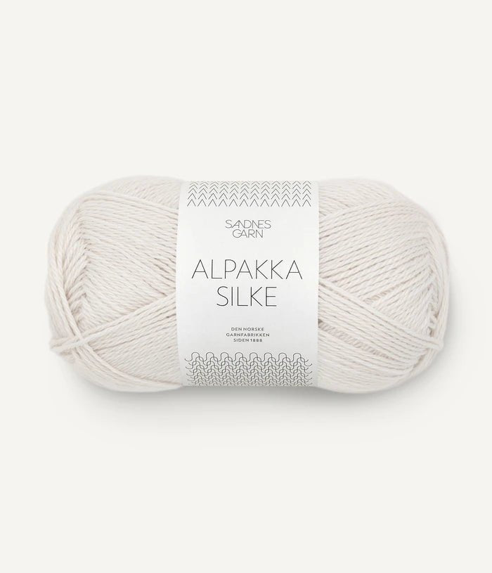 '1015 putty ' alpakka silke by sandnes garn | Wabi Sabi
