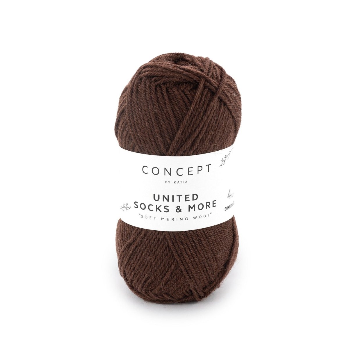 '102 dark brown ' united socks & more by Katia Concept | Wabi Sabi