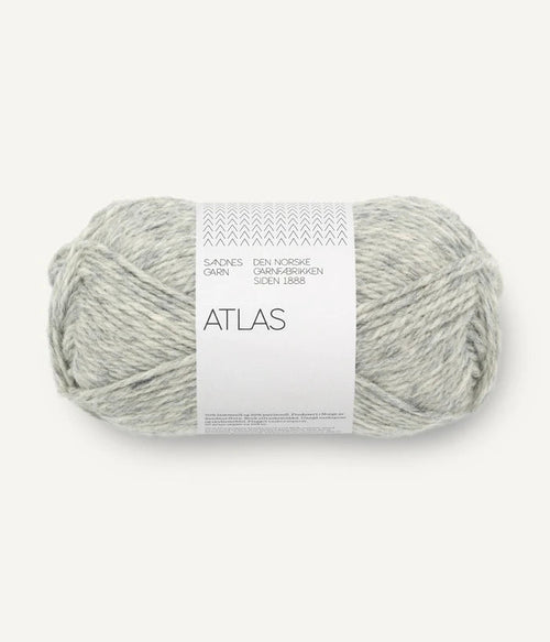 1042 heather grey atlas by sandnes garn at Wabi Sabi
