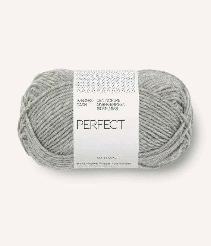 1042 light grey perfect by sandnes garn at Wabi Sabi