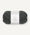 1070 charcoal melange atlas by sandnes garn at Wabi Sabi