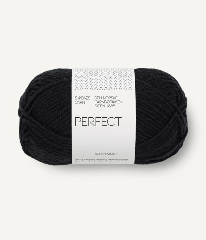 1099 black perfect by sandnes garn at Wabi Sabi