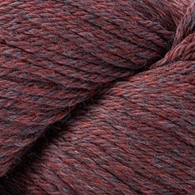 1106 red jasper heather 220 worsted by cascade yarns at Wabi Sabi