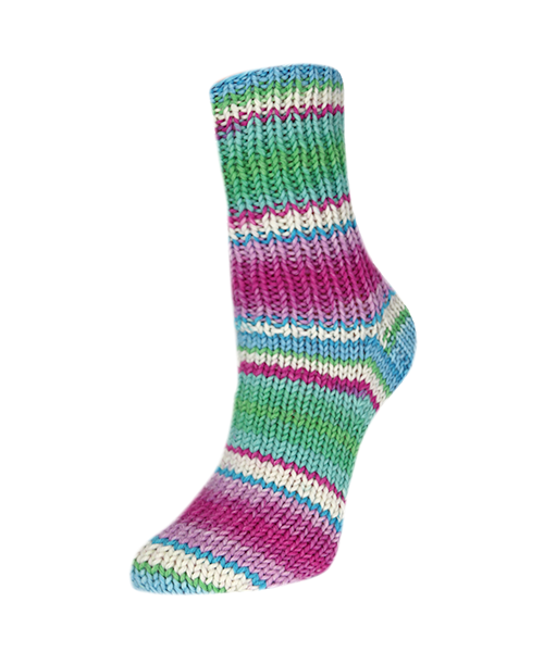 12 popsicle flotte socke papagei by rellana garne at Wabi Sabi