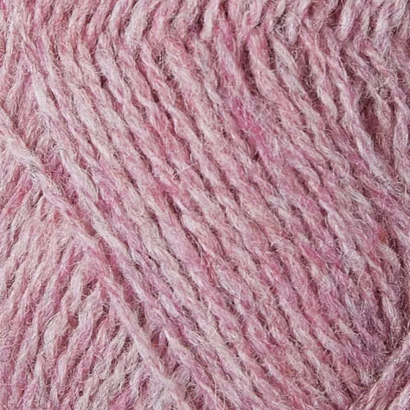 '1283 mid marled pink ' Shetland Jumper Weight by Jamieson & Smith | Wabi Sabi