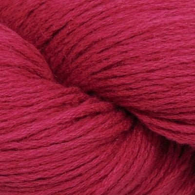 13 raspberry linocott by estelle yarns at Wabi Sabi