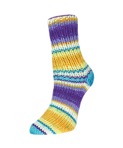 13 sunburst flotte socke papagei by rellana garne at Wabi Sabi